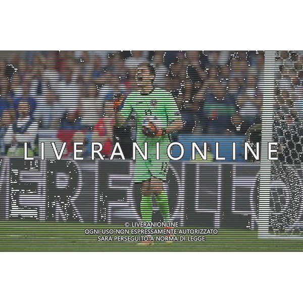 SAINT-DENIS 10.06.2016 MECZ I RUNDA GRUPA A MISTRZOSTW EUROPY 2016: FRANCJA - RUMUNIA --- FIRST ROUND GROUP A UEFA EURO 2016 MATCH: FRANCE - ROMANIA CIPRIAN TATARUSANU FOT. PIOTR KUCZA/NEWSPIX.PL Newspix.pl/ AGENZIA ALDO LIVERANI SAS - ITALY ONLY EDITORIAL USE ONLY - Francia - Romania UEFA Francia EURO 2016 Final Tournament Group Stage A Parigi - 10.06.2016