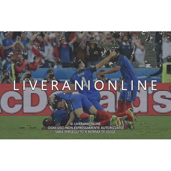 UEFA Francia EURO 2016 Final Tournament Group Stage A Parigi - 10.06.2016 Francia-Romania Nella Foto:payet esulta /Ph.Vitez-Ag. Aldo Liverani