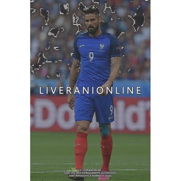 UEFA Francia EURO 2016 Final Tournament Group Stage A Parigi - 10.06.2016 Francia-Romania Nella Foto:Giroud Olivier /Ph.Vitez-Ag. Aldo Liverani