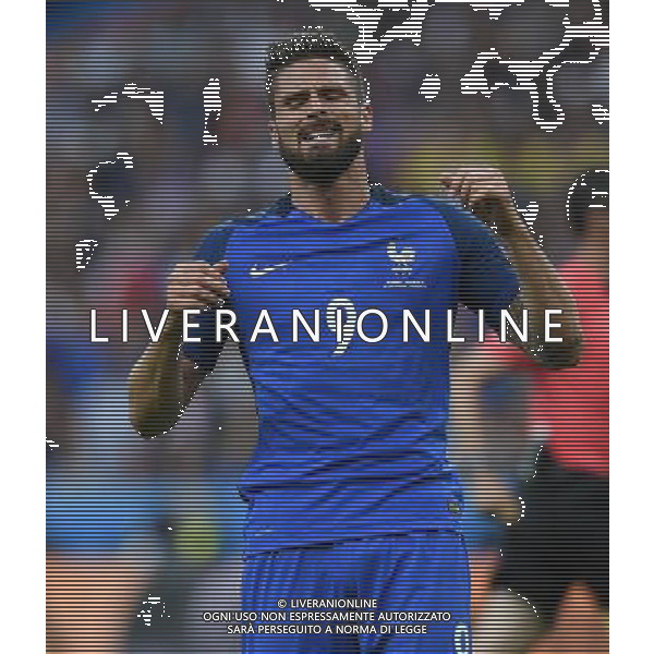UEFA Francia EURO 2016 Final Tournament Group Stage A Parigi - 10.06.2016 Francia-Romania Nella Foto:Giroud Olivier /Ph.Vitez-Ag. Aldo Liverani