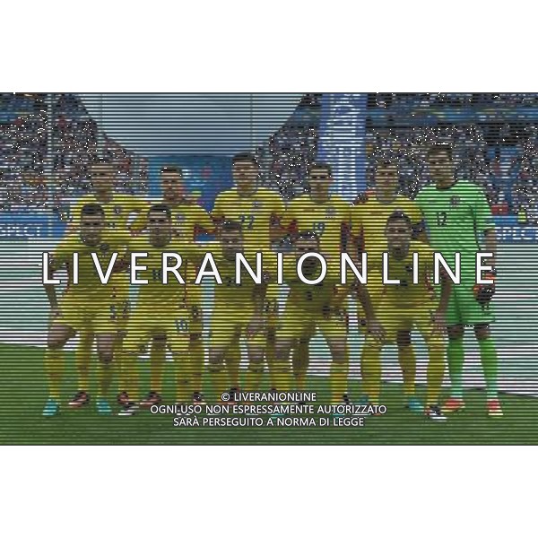 UEFA Francia EURO 2016 Final Tournament Group Stage A Parigi - 10.06.2016 Francia-Romania Nella Foto:Romania Squadra Formazione Tatarusanu,Rat,Hoban,Chiriches,Pintilii,Stanciu,Andone,Stancu,Popa,Grigore,Sapunaru /Ph.Vitez-Ag. Aldo Liverani