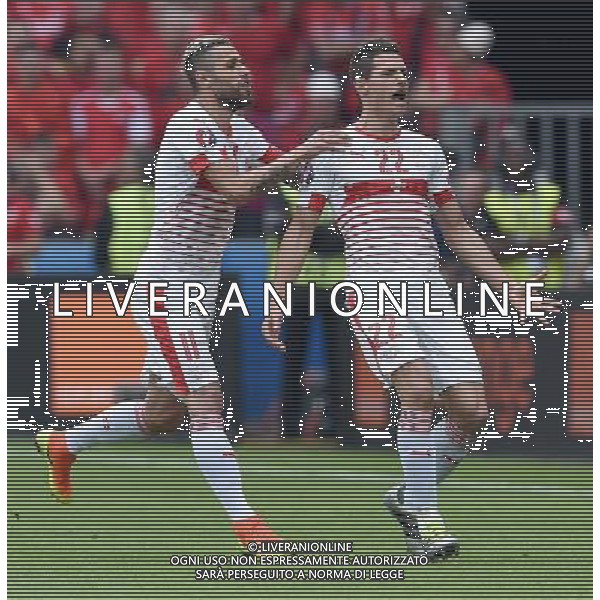 UEFA Francia EURO 2016 Final Tournament Group Stage A Lens - 11.06.2016 Albania-Svizzera Nella Foto:schar esulta /Ph.Vitez-Ag. Aldo Liverani