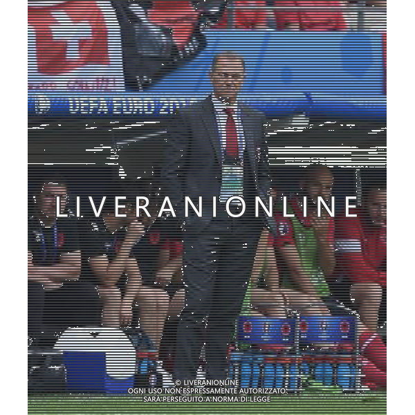 UEFA Francia EURO 2016 Final Tournament Group Stage A Lens - 11.06.2016 Albania-Svizzera Nella Foto:de biasi /Ph.Vitez-Ag. Aldo Liverani