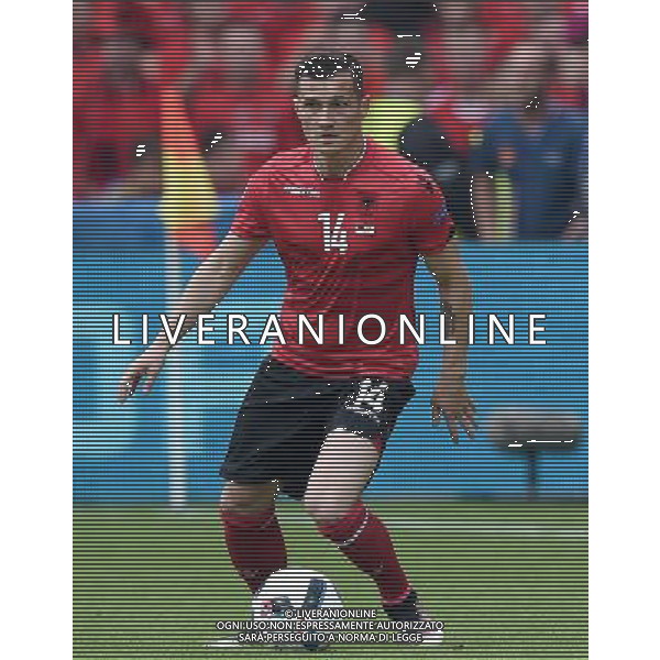 UEFA Francia EURO 2016 Final Tournament Group Stage A Lens - 11.06.2016 Albania-Svizzera Nella Foto:xhaka /Ph.Vitez-Ag. Aldo Liverani
