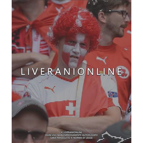 UEFA Francia EURO 2016 Final Tournament Group Stage A Lens - 11.06.2016 Albania-Svizzera Nella Foto:tifosi svizzera /Ph.Vitez-Ag. Aldo Liverani