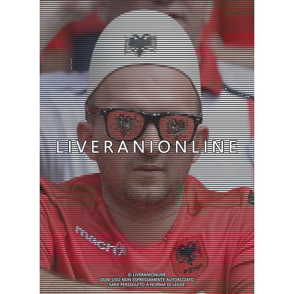 UEFA Francia EURO 2016 Final Tournament Group Stage A Lens - 11.06.2016 Albania-Svizzera Nella Foto:tifosi albania /Ph.Vitez-Ag. Aldo Liverani