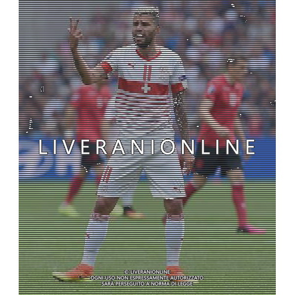UEFA Francia EURO 2016 Final Tournament Group Stage A Lens - 11.06.2016 Albania-Svizzera Nella Foto:behrami /Ph.Vitez-Ag. Aldo Liverani