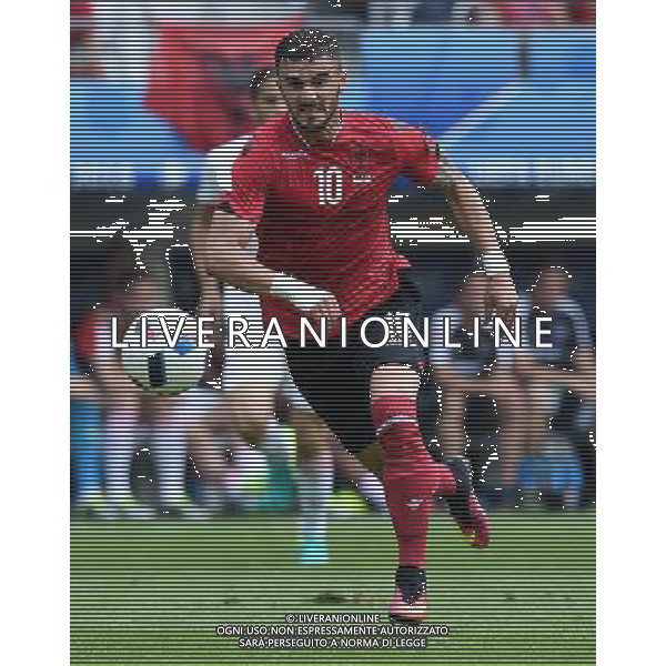 UEFA Francia EURO 2016 Final Tournament Group Stage A Lens - 11.06.2016 Albania-Svizzera Nella Foto:sadiku /Ph.Vitez-Ag. Aldo Liverani