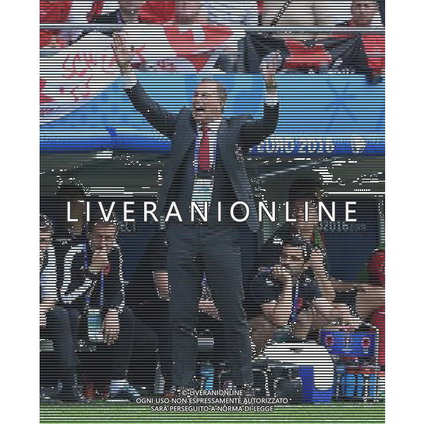 UEFA Francia EURO 2016 Final Tournament Group Stage A Lens - 11.06.2016 Albania-Svizzera Nella Foto:de biasi /Ph.Vitez-Ag. Aldo Liverani