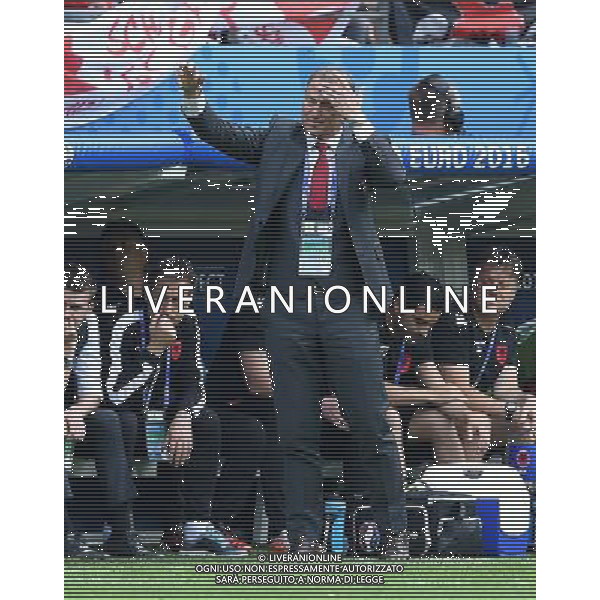 UEFA Francia EURO 2016 Final Tournament Group Stage A Lens - 11.06.2016 Albania-Svizzera Nella Foto:de biasi /Ph.Vitez-Ag. Aldo Liverani