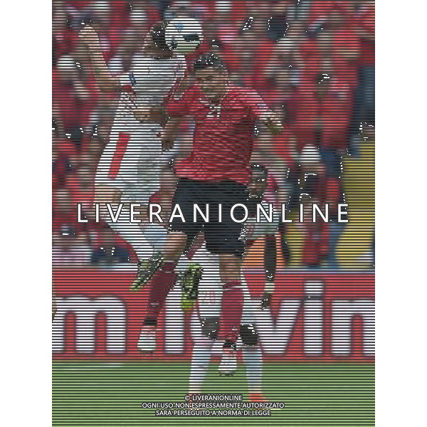 UEFA Francia EURO 2016 Final Tournament Group Stage A Lens - 11.06.2016 Albania-Svizzera Nella Foto:xhaka granit-roshi /Ph.Vitez-Ag. Aldo Liverani