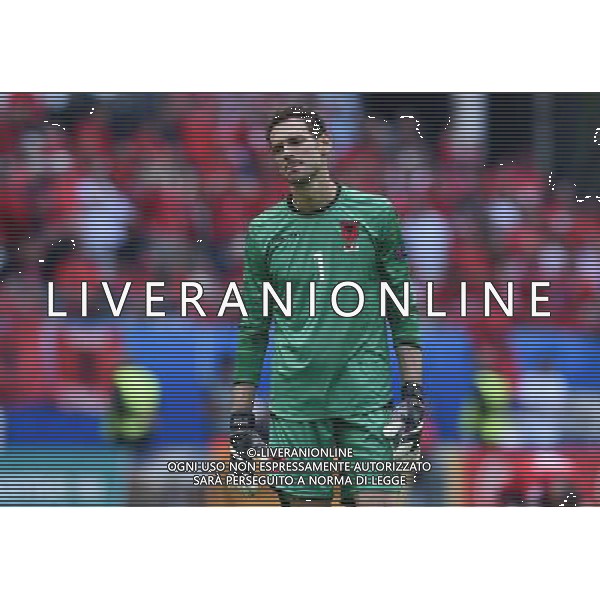 UEFA Francia EURO 2016 Final Tournament Group Stage A Lens - 11.06.2016 Albania-Svizzera Nella Foto:delusione berisha /Ph.Vitez-Ag. Aldo Liverani