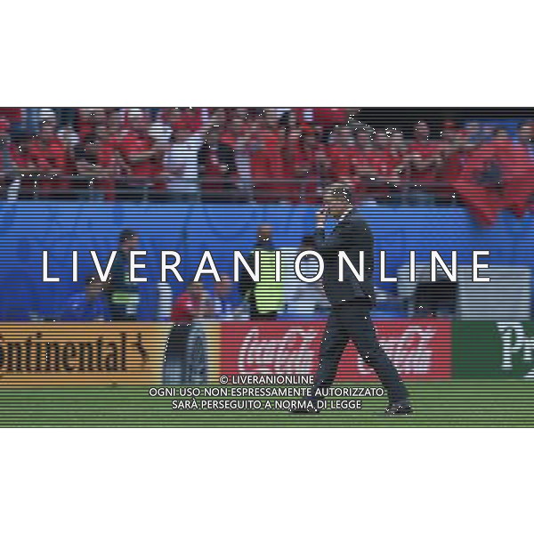 UEFA Francia EURO 2016 Final Tournament Group Stage A Lens - 11.06.2016 Albania-Svizzera Nella Foto:delusione de biasi /Ph.Vitez-Ag. Aldo Liverani