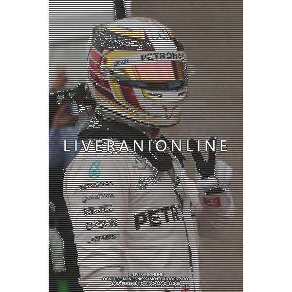 Pole for Lewis Hamilton (GBR) Mercedes Petronas AMG F1. 11.06.2016. Formula 1 World Championship, Rd 7, Canadian Grand Prix, Montreal, Canada, Qualifying Day. AG ALDO LIVERANI SAS ONLY ITALY