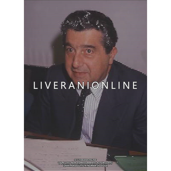 RETROSPETTIVA CARLO DE BENEDETTI IMPRENDITORE INDUSTRIALE NELLA FOTO CARLO DE BENEDETTI AG ALDO LIVERANI SAS