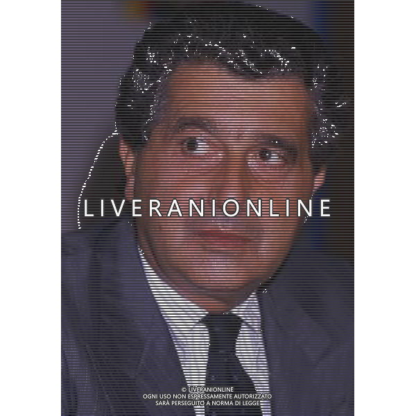 RETROSPETTIVA CARLO DE BENEDETTI IMPRENDITORE INDUSTRIALE NELLA FOTO CARLO DE BENEDETTI AG ALDO LIVERANI SAS