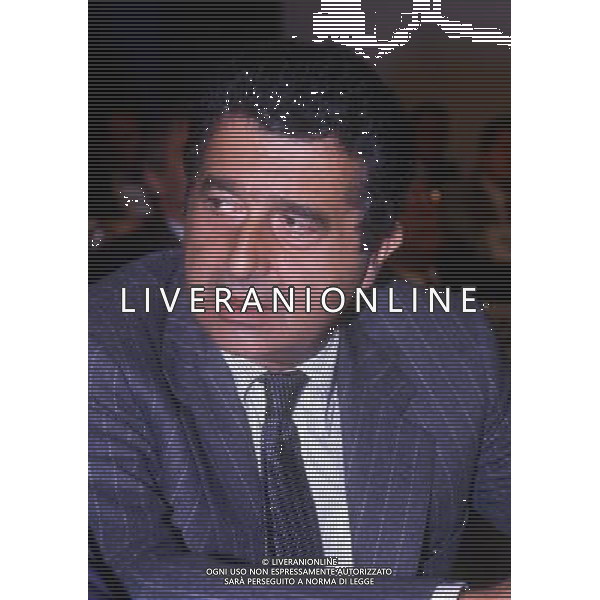 RETROSPETTIVA CARLO DE BENEDETTI IMPRENDITORE INDUSTRIALE NELLA FOTO CARLO DE BENEDETTI AG ALDO LIVERANI SAS
