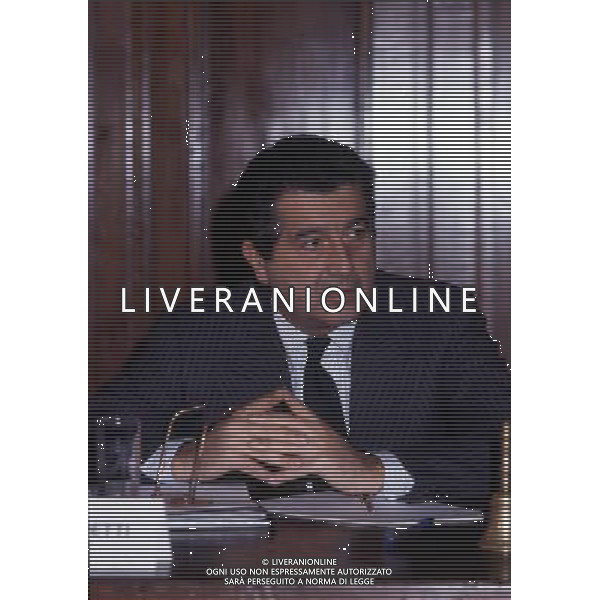 RETROSPETTIVA CARLO DE BENEDETTI IMPRENDITORE INDUSTRIALE NELLA FOTO CARLO DE BENEDETTI AG ALDO LIVERANI SAS