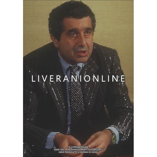 RETROSPETTIVA CARLO DE BENEDETTI IMPRENDITORE INDUSTRIALE NELLA FOTO CARLO DE BENEDETTI AG ALDO LIVERANI SAS