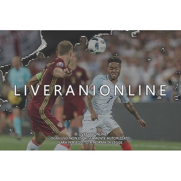 MARSYLIA 2016.06.11 MISTRZOSTWA EUROPY EURO 2016 FRANCJA PILKA NOZNA ANGLIA - ROSJA MECZ NZ RAHEEM STERLING ANGLIA FOT MICHAL STAWOWIAK / FOKUSMEDIA.COM.PL / NEWSPIX.PL --- Newspix.pl AG ALDO LIVERANI SAS ONLY ITALY EURO 2016 INGHILTERRA RUSSIA