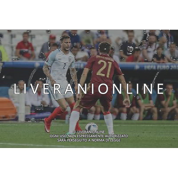 MARSYLIA 2016.06.11 MISTRZOSTWA EUROPY EURO 2016 FRANCJA PILKA NOZNA ANGLIA - ROSJA MECZ NZ KYLE WALKER ANGLIA FOT MICHAL STAWOWIAK / FOKUSMEDIA.COM.PL / NEWSPIX.PL --- Newspix.pl AG ALDO LIVERANI SAS ONLY ITALY EURO 2016 INGHILTERRA RUSSIA