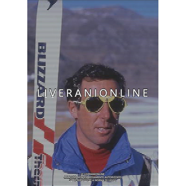 RETROSPETTIVA GUSTAV THOENI SCI NELLA FOTO GUSTAV THOENI AG ALDO LIVERANI SAS