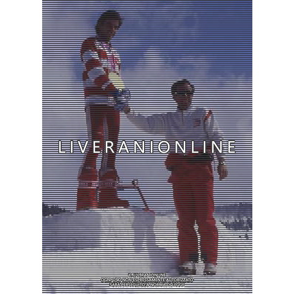 RETROSPETTIVA GUSTAV THOENI SCI NELLA FOTO GUSTAV THOENI AG ALDO LIVERANI SAS