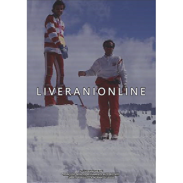 RETROSPETTIVA GUSTAV THOENI SCI NELLA FOTO GUSTAV THOENI AG ALDO LIVERANI SAS