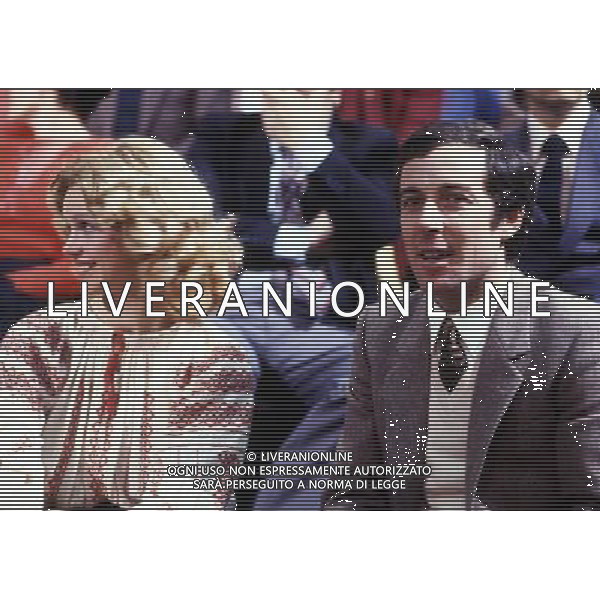 RETROSPETTIVA GUSTAV THOENI SCI NELLA FOTO GUSTAV THOENI CON LA MOGLIE AG ALDO LIVERANI SAS