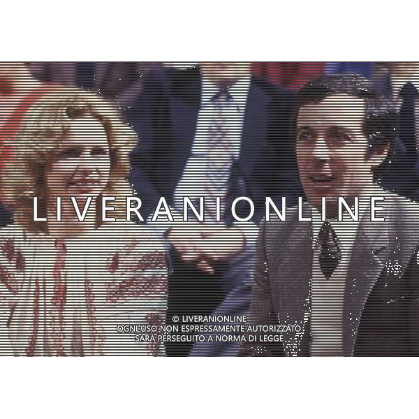 RETROSPETTIVA GUSTAV THOENI SCI NELLA FOTO GUSTAV THOENI CON LA MOGLIE AG ALDO LIVERANI SAS