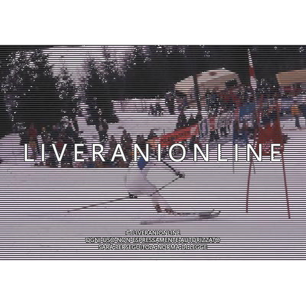 RETROSPETTIVA GUSTAV THOENI SCI NELLA FOTO GUSTAV THOENI AG ALDO LIVERANI SAS