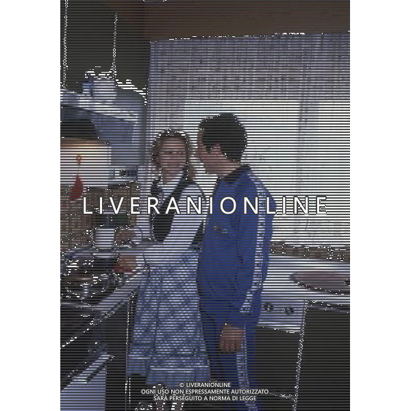 RETROSPETTIVA GUSTAV THOENI SCI NELLA FOTO GUSTAV THOENI CON LA MOGLIE AG ALDO LIVERANI SAS