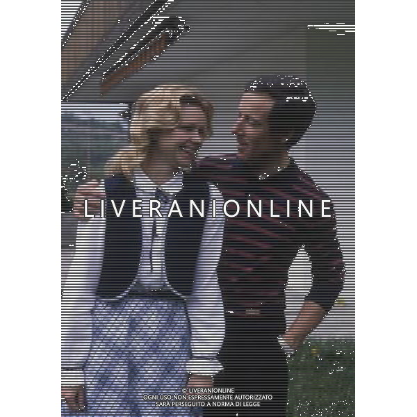 RETROSPETTIVA GUSTAV THOENI SCI NELLA FOTO GUSTAV THOENI CON LA MOGLIE AG ALDO LIVERANI SAS