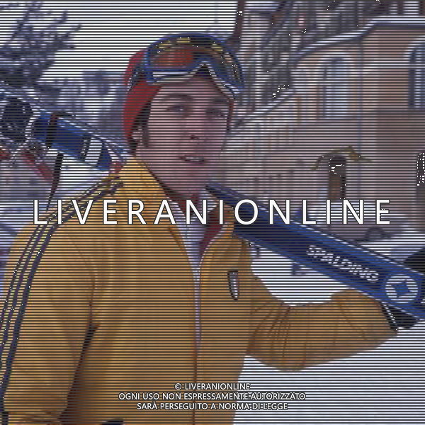 RETROSPETTIVA GUSTAV THOENI SCI NELLA FOTO GUSTAV THOENI AG ALDO LIVERANI SAS