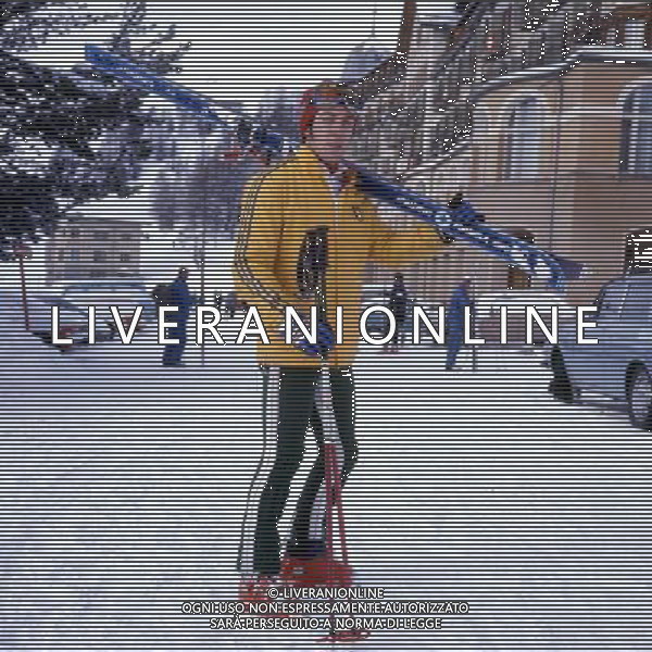 RETROSPETTIVA GUSTAV THOENI SCI NELLA FOTO GUSTAV THOENI AG ALDO LIVERANI SAS