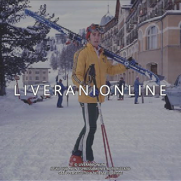 RETROSPETTIVA GUSTAV THOENI SCI NELLA FOTO GUSTAV THOENI AG ALDO LIVERANI SAS