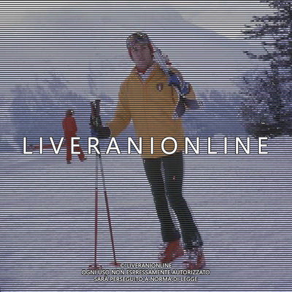 RETROSPETTIVA GUSTAV THOENI SCI NELLA FOTO GUSTAV THOENI AG ALDO LIVERANI SAS