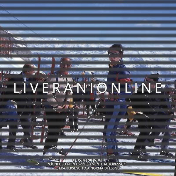 RETROSPETTIVA GUSTAV THOENI SCI NELLA FOTO GUSTAV THOENI AG ALDO LIVERANI SAS