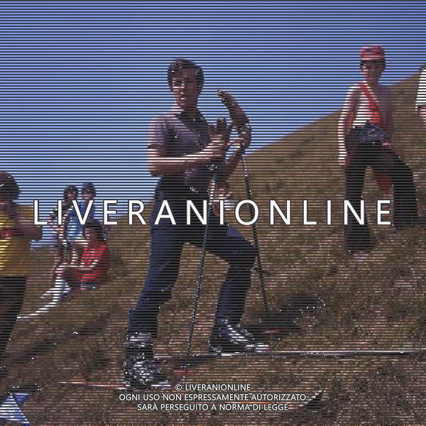 RETROSPETTIVA GUSTAV THOENI SCI NELLA FOTO GUSTAV THOENI AG ALDO LIVERANI SAS