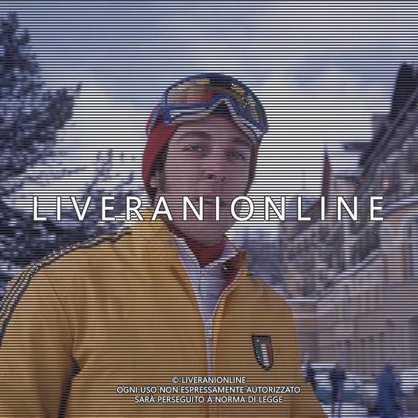 RETROSPETTIVA GUSTAV THOENI SCI NELLA FOTO GUSTAV THOENI AG ALDO LIVERANI SAS