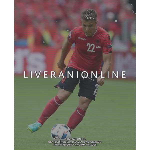 UEFA Francia EURO 2016 Final Tournament Group Stage A Lens - 11.06.2016 Albania-Svizzera Nella Foto:Abrashi Amir /Ph.Vitez-Ag. Aldo Liverani