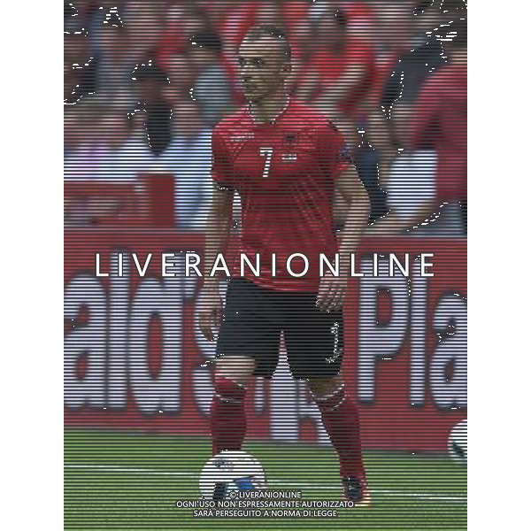UEFA Francia EURO 2016 Final Tournament Group Stage A Lens - 11.06.2016 Albania-Svizzera Nella Foto:Agolli Ansi /Ph.Vitez-Ag. Aldo Liverani