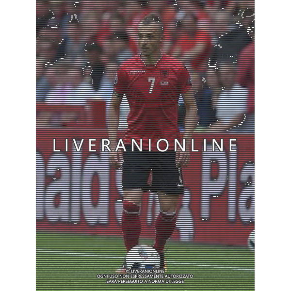 UEFA Francia EURO 2016 Final Tournament Group Stage A Lens - 11.06.2016 Albania-Svizzera Nella Foto:Agolli Ansi /Ph.Vitez-Ag. Aldo Liverani