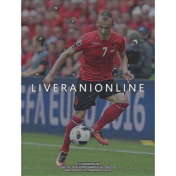 UEFA Francia EURO 2016 Final Tournament Group Stage A Lens - 11.06.2016 Albania-Svizzera Nella Foto:Agolli Ansi /Ph.Vitez-Ag. Aldo Liverani