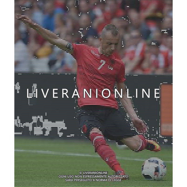 UEFA Francia EURO 2016 Final Tournament Group Stage A Lens - 11.06.2016 Albania-Svizzera Nella Foto:Agolli Ansi /Ph.Vitez-Ag. Aldo Liverani