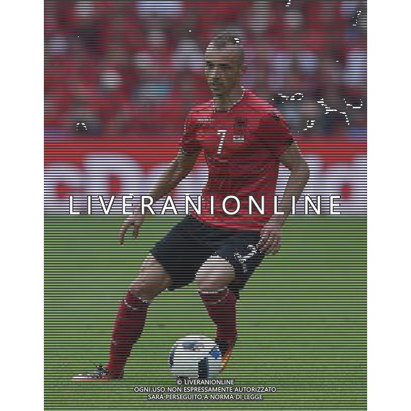 UEFA Francia EURO 2016 Final Tournament Group Stage A Lens - 11.06.2016 Albania-Svizzera Nella Foto:Agolli Ansi /Ph.Vitez-Ag. Aldo Liverani