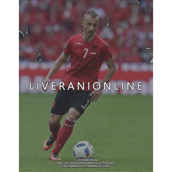 UEFA Francia EURO 2016 Final Tournament Group Stage A Lens - 11.06.2016 Albania-Svizzera Nella Foto:Agolli Ansi /Ph.Vitez-Ag. Aldo Liverani