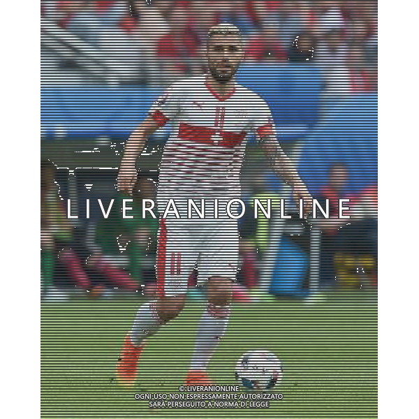 UEFA Francia EURO 2016 Final Tournament Group Stage A Lens - 11.06.2016 Albania-Svizzera Nella Foto:Behrami Valon /Ph.Vitez-Ag. Aldo Liverani