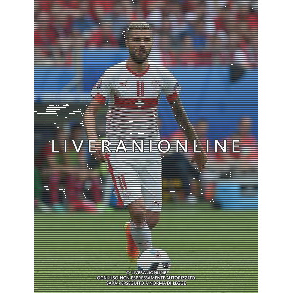 UEFA Francia EURO 2016 Final Tournament Group Stage A Lens - 11.06.2016 Albania-Svizzera Nella Foto:Behrami Valon /Ph.Vitez-Ag. Aldo Liverani
