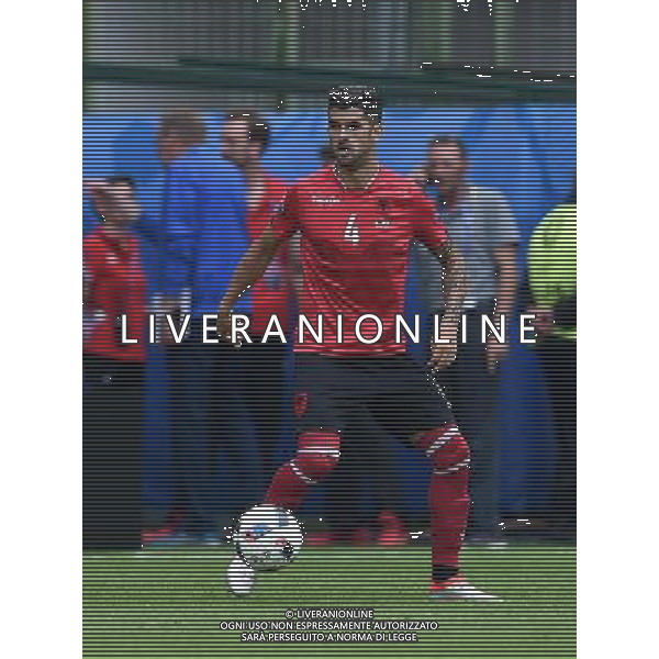 UEFA Francia EURO 2016 Final Tournament Group Stage A Lens - 11.06.2016 Albania-Svizzera Nella Foto:Hysaj Elseid /Ph.Vitez-Ag. Aldo Liverani